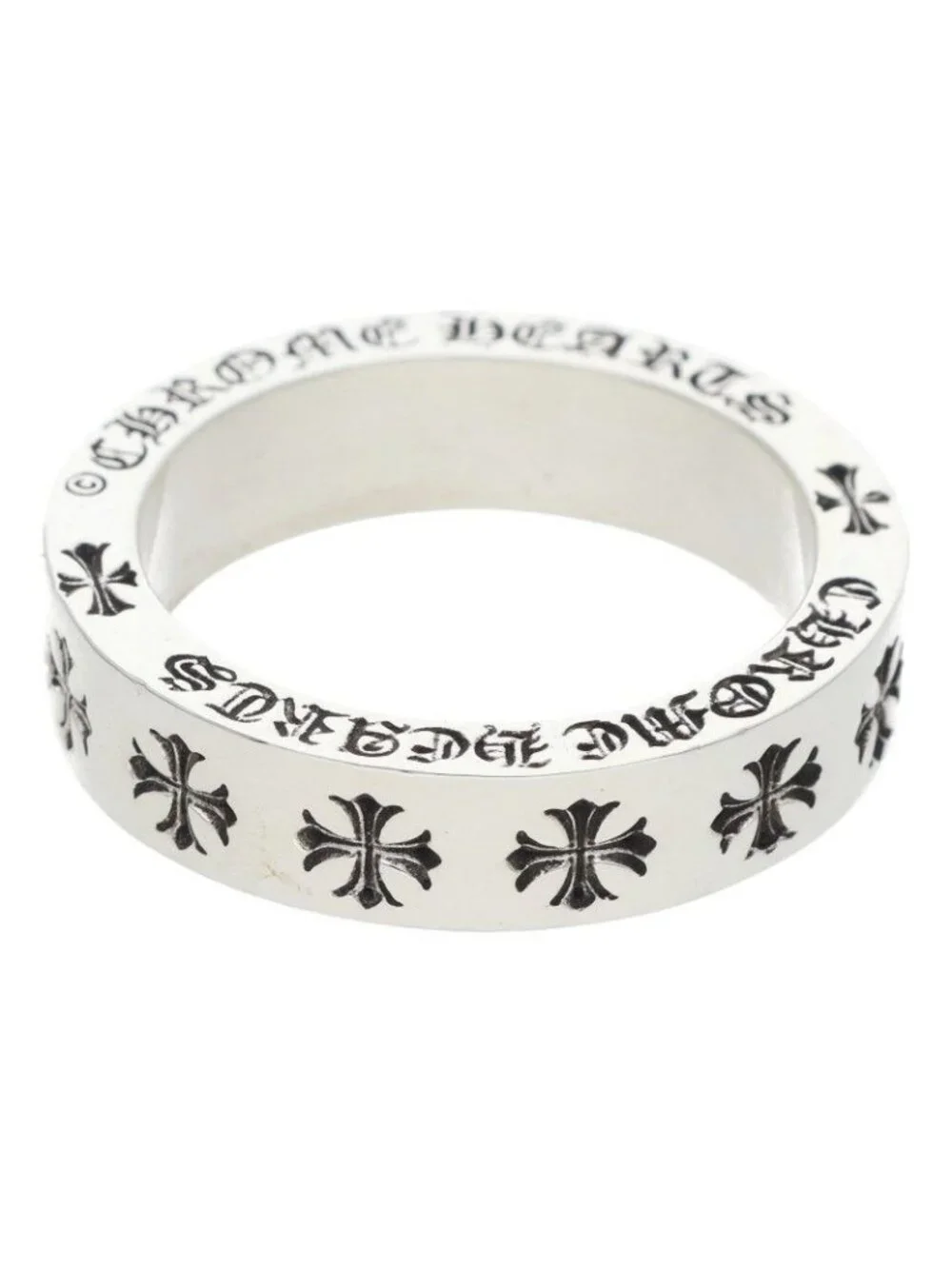 Chrome Hearts Spacer Forever Silver Ring